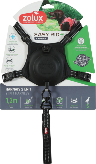 Easyride Harness Black, Small